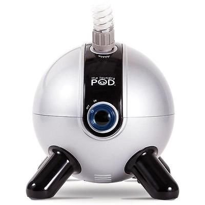 Brand New The Laundry Pod LP401UPS Deluxe Silver Upright Steamer N3