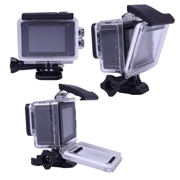 4K3 Sports Action Video Camera WiFi 2.0 inch 1080P Waterproof Helmet Camcorder Black N3