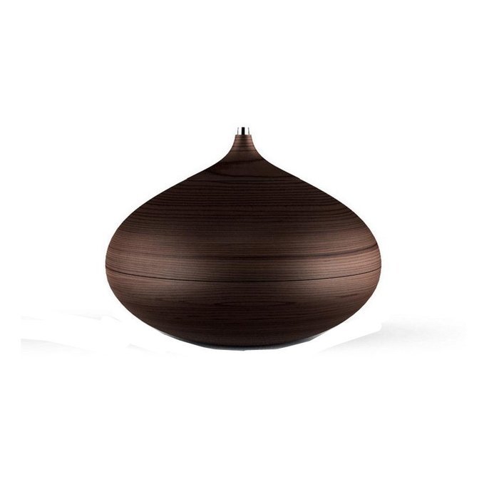 Wood Grain Electric Essential Oil Diffuser Silent Ultrasonic Cool Mist Humidifier Aromatherapy Air Purifier (Dark... N2