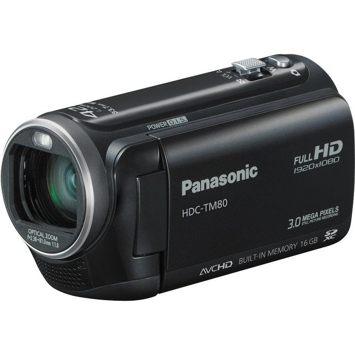 Panasonic HDC-TM80R HD Twin Memory Camcorder (Red) (Discontinued by Manufacturer) N6