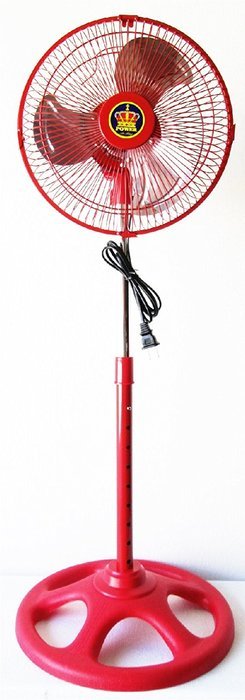 10" Pedestal Stand Fan (Pink) N4