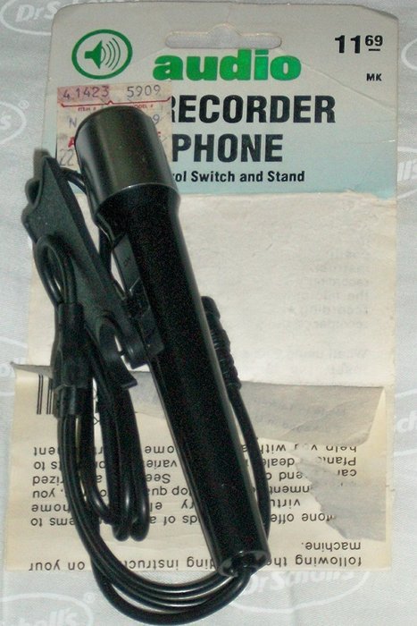 Phantone Audio Recorder Phone for Cassette Recorder Player, Boombox, Home Stereo