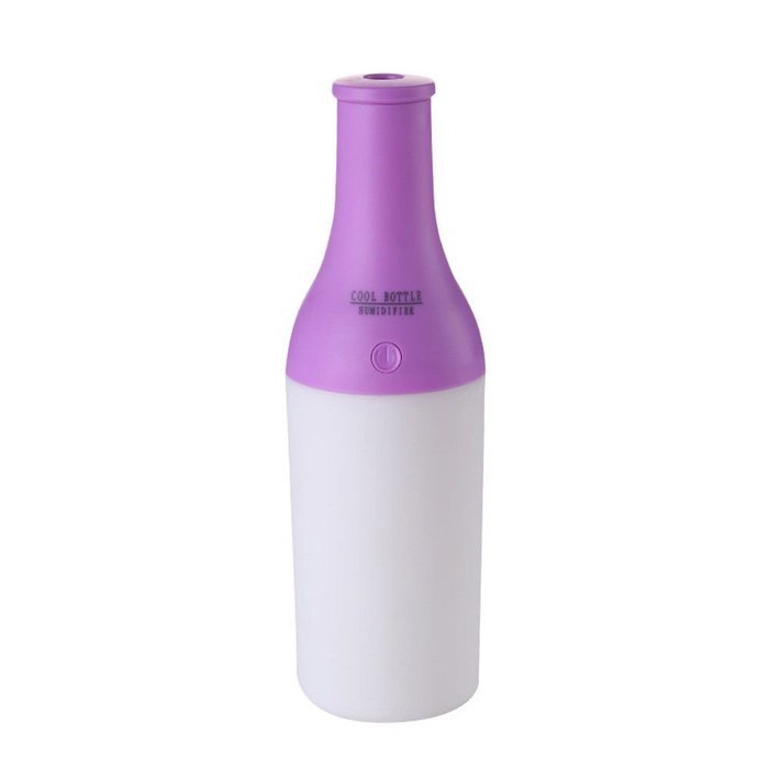 USB Portable Mini Water Bottle Humidifier Home Office Car Air Diffuser Aroma Mist Maker Purifier Freshener - Pink...