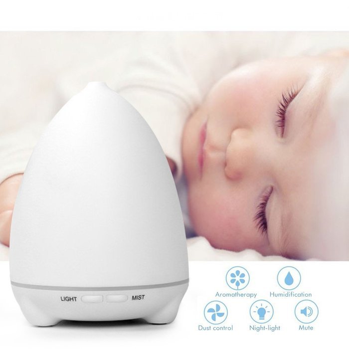 Aroma Diffuser, ELEGIANT 100ml Colorful Ultrasonic Humidifier Aroma Diffuser / Aromatherapy Essential Oil Diffuser... N4