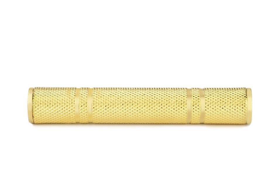 Aurum Cables 5-pack 6.35mm to 6.35mm Stereo Audio Coupler Adapter - Female to Female N10