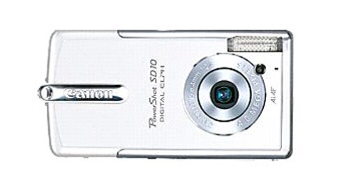 Canon Powershot SD10 4MP Digital Camera (Silver) N5