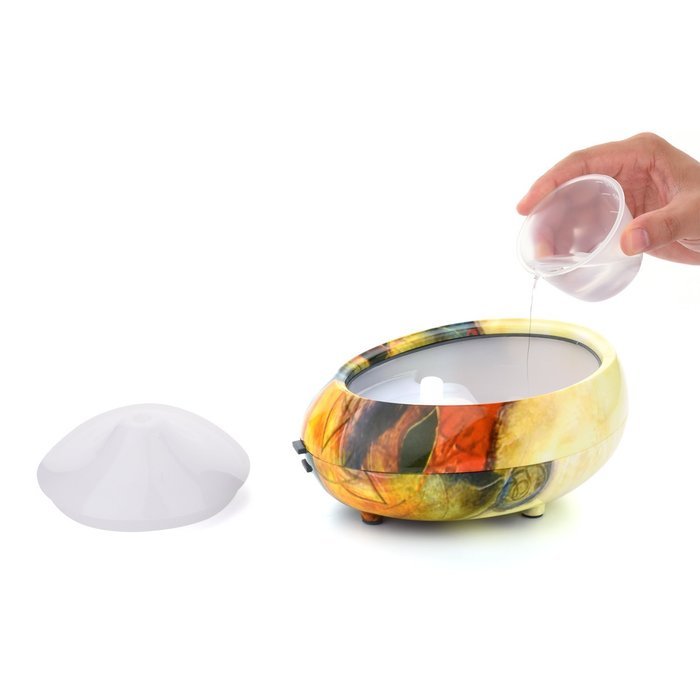 Aromatherapy Essential Oil Diffuser, GerTong 120ml Ultrasonic Cool Mist Humidifier Air Purifier with 7 Color Changing... N9