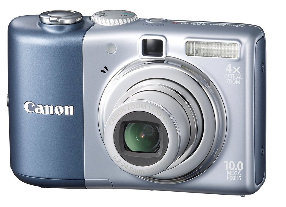Canon Powershot A1000IS 10MP Digital Camera with 4x Optical Image Stabilized Zoom (Purple) N12