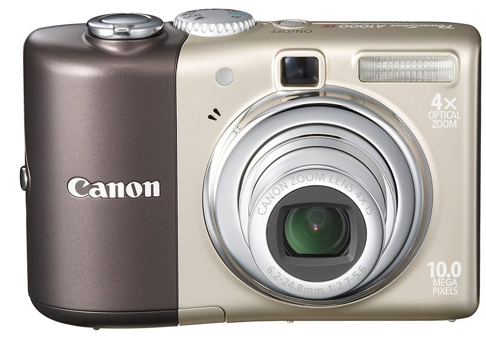 Canon Powershot A1000IS 10MP Digital Camera with 4x Optical Image Stabilized Zoom (Purple) N14