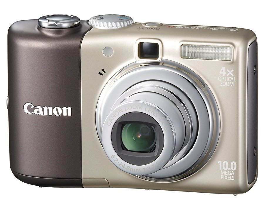 Canon Powershot A1000IS 10MP Digital Camera with 4x Optical Image Stabilized Zoom (Purple) N15