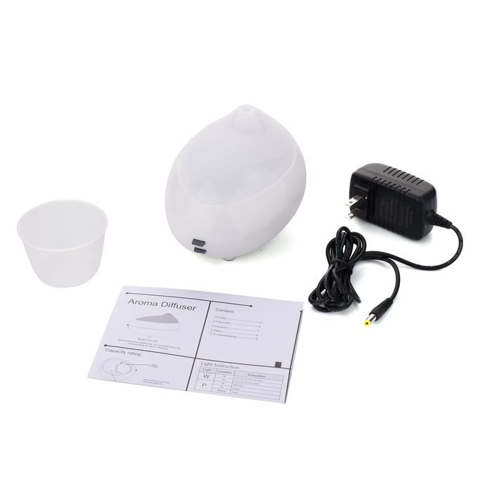 Aromatherapy Essential Oil Diffuser, GerTong 120ml Ultrasonic Cool Mist Humidifier Air Purifier with 7 Color Changing... N14