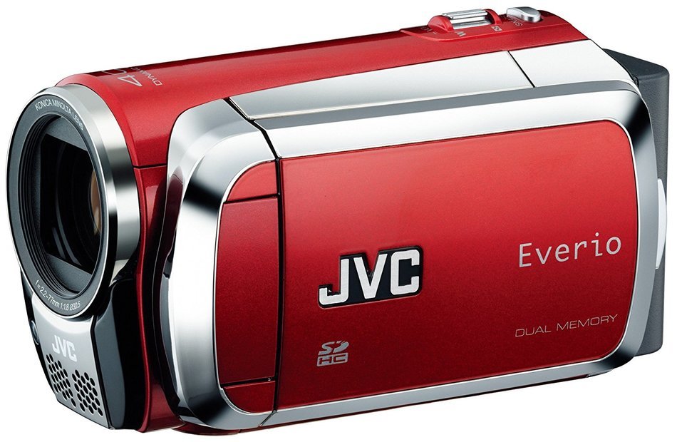 JVC Everio GZ-MS120 Dual Flash Camcorder (Blue) N3