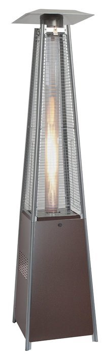 HomComfort HCPHMSQ Mocha Square Pyramid Patio Heater
