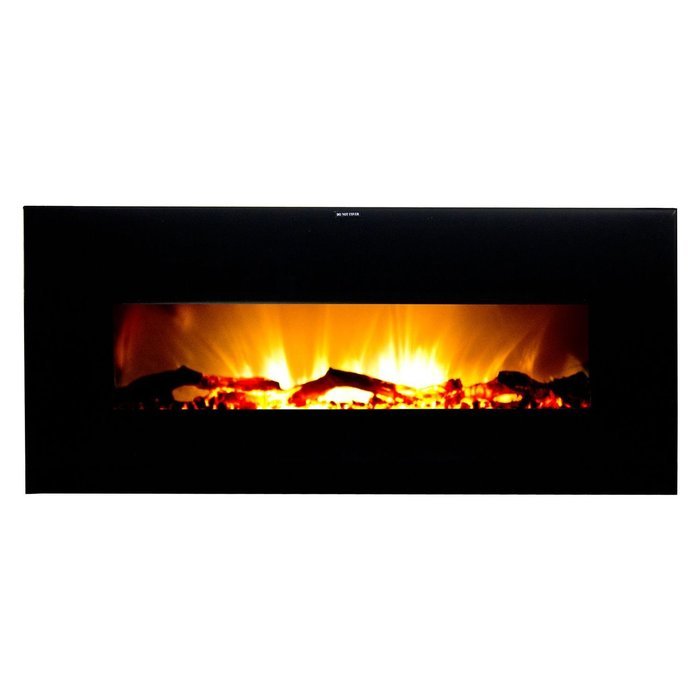 50" Modern Warm House Valencia Wall Mounted Hanging Electric Fireplace N3