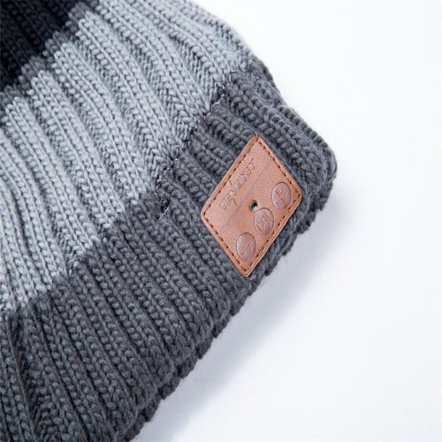 Tenergy Wireless Bluetooth Hands-Free Beanie Line Ribbed Knit N15