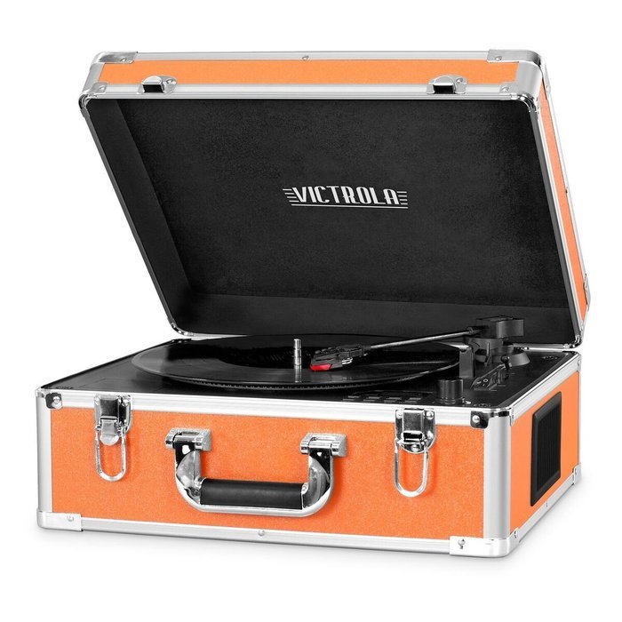 Victrola Tabletop Record Player with Bluetooth and CD N4