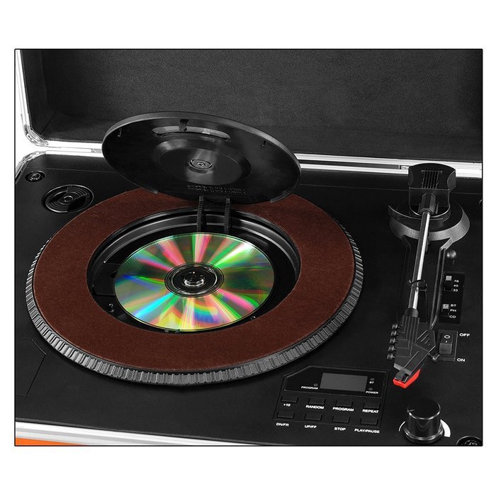 Victrola Tabletop Record Player with Bluetooth and CD N5