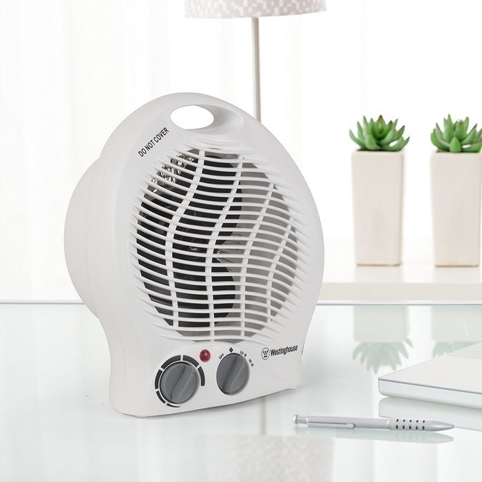 Westinghouse WHD101B1500 Watt New Desk Top Heater, Black N3