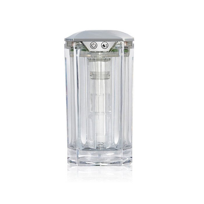 Ultrasonic USB air /Mist Humidifier,Crystal multi-light Humidifier (Fashion silver)