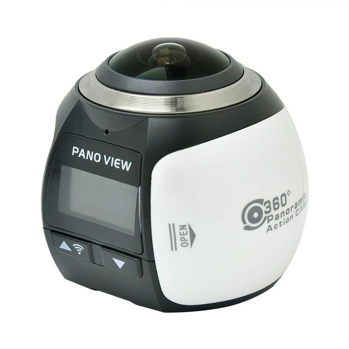 Homestec 360 degree Action Camera- V1 Panoramic 24482448 30fps Ultra HD Video waterproof Cameras Deportiva Wifi... N17