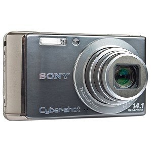 Sony DSC-W370 Cyber-Shot 14.1 MP Digital Camera with 7x Optical Zoom (Black) N3
