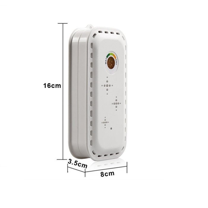 Dehumidifier,MSJ Rechargeable Cordless Mini Dehumidifier for Absorbing Moisture in Small Spaces,Max 300 cubic...