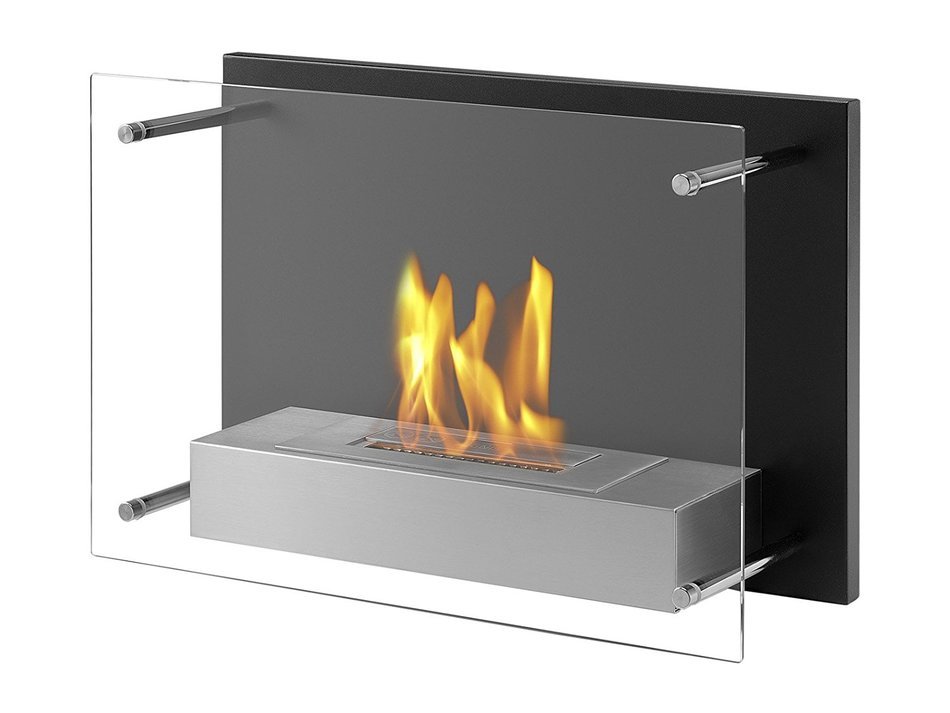 Ignis Senti Ventless Wall Mounted Bio Ethanol Fireplace N6