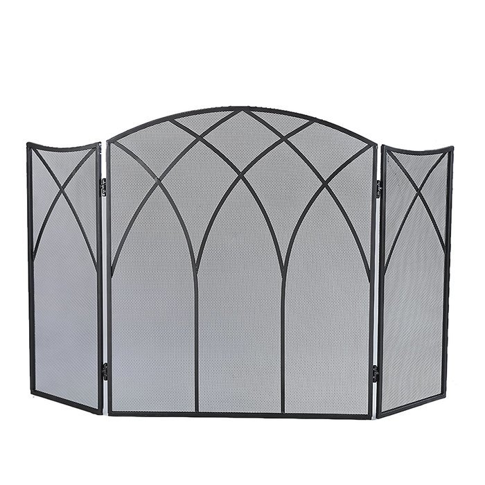 Pleasant Hearth Gothic Fireplace Screen N2