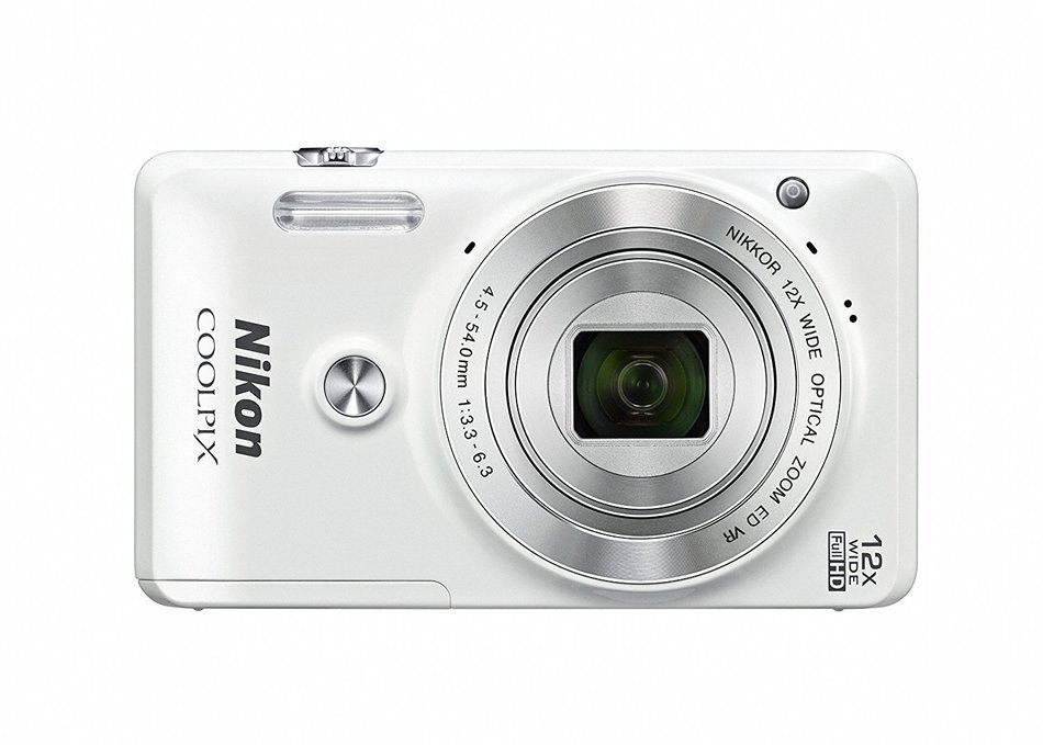 Nikon COOLPIX S6900 16MP Digital Camera with 12x Zoom, Natural White (International Version, No Warranty) N12