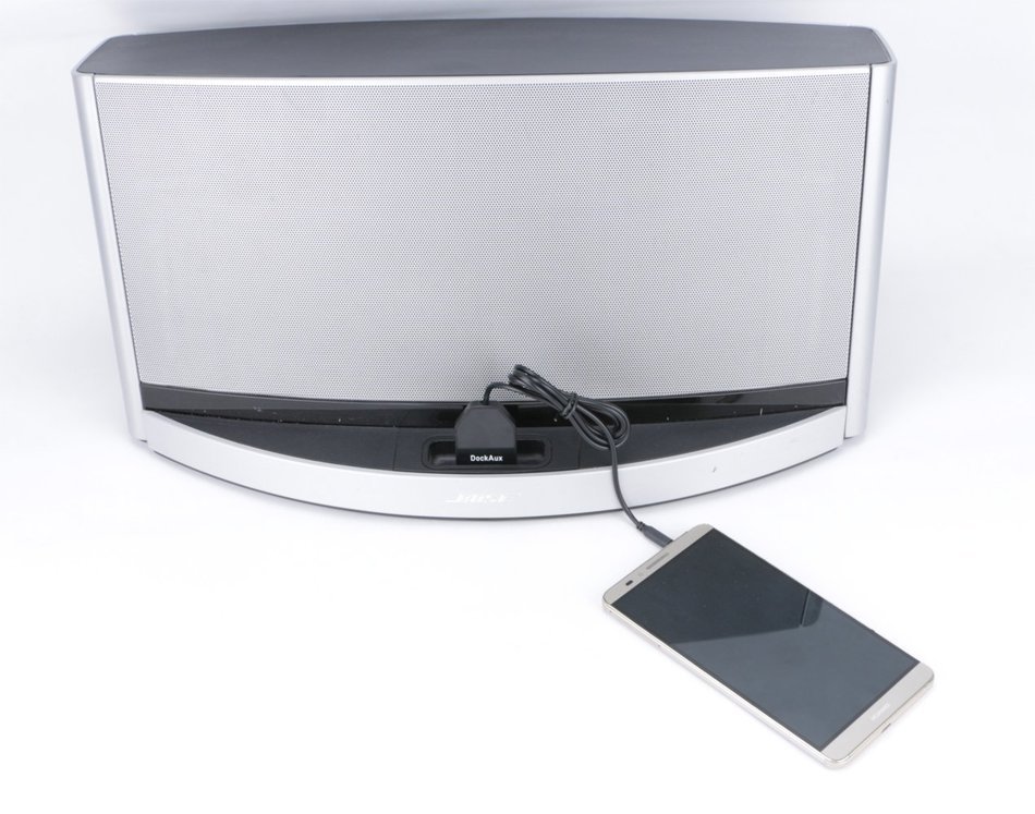 DockAux 30-pin Dock Cable 3.5mm Audio Plug to Ipod Dock Female Adapter Converter Cable for Bose Sounddock N3