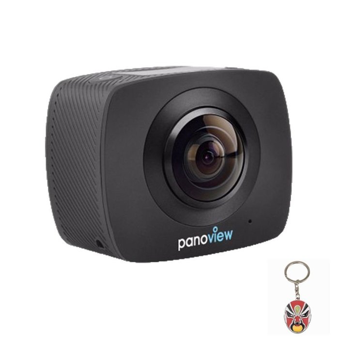 Boblov Dual-lens 360 Degree Panoramic Camera Digital Video Sports Action VR Camera 720P 30fps HD 8MP with 220... N8