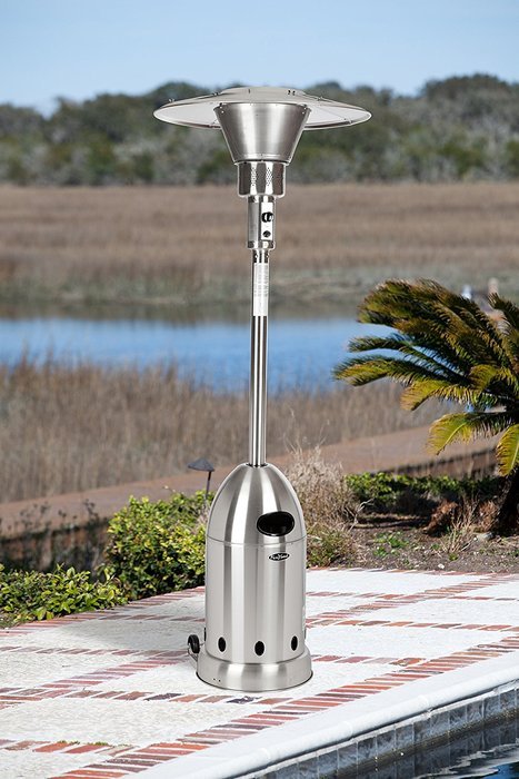 Fire Sense Stainless Steel Elite Bullet Patio Heater N3
