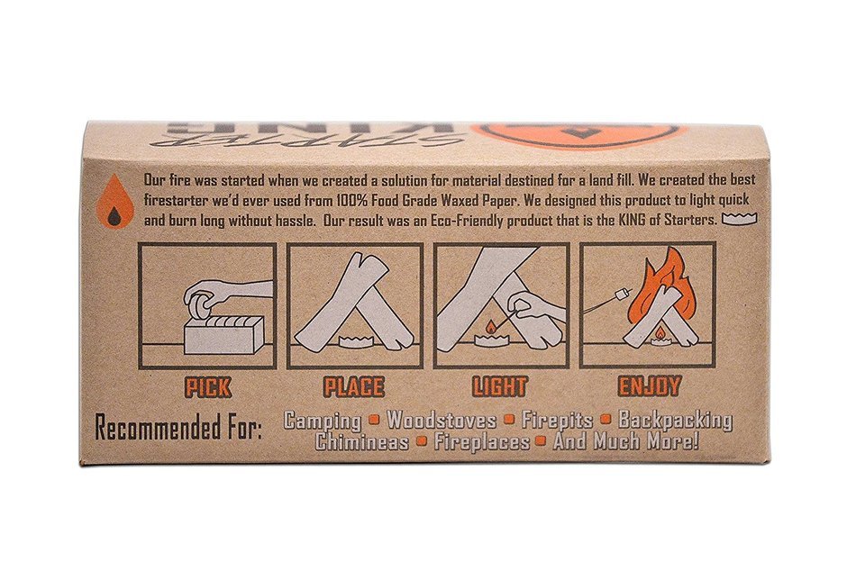 Starter King Firestarters - 6 Pack N3