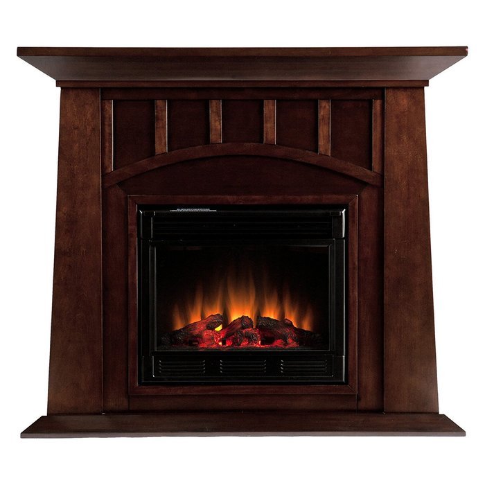 Southern Enterprises Myron Electric Fireplace - Espresso N2