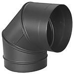 10'' DuraBlack 90 Degree Black Elbow - 2090