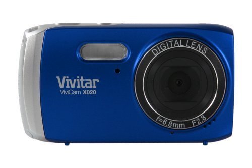 Vivitar VX020-BLUE-SOL 10.1MP Digital Camera with 2-Inch LCD (Blue)