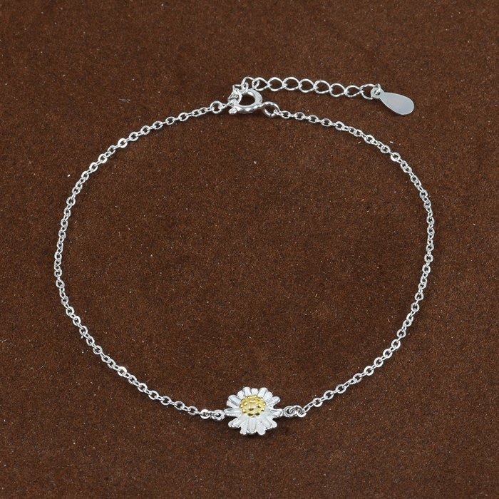 Morenitor[TM] Jewelry Earrings Stud 18k Gold-plated 100% 925 Sterling Silver Daisy Flower Stud Earring. N8