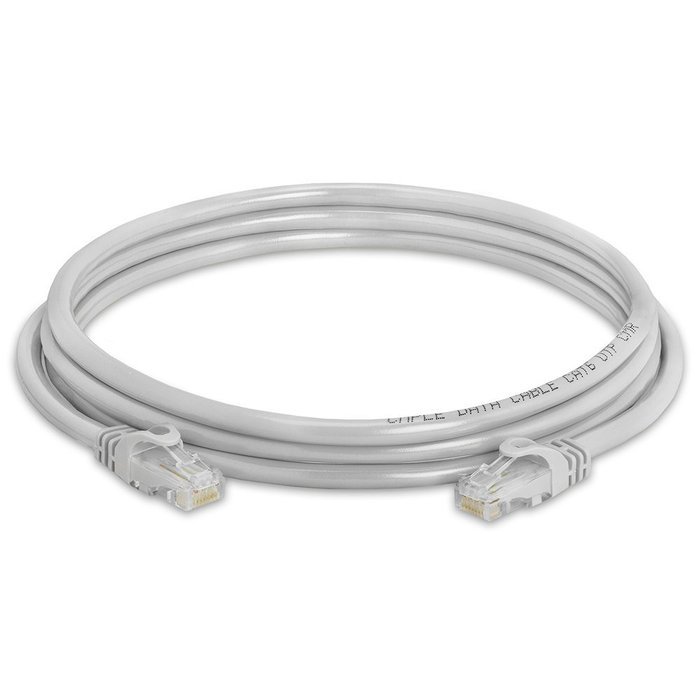 Cmple - CAT 6 500MHz UTP ETHERNET LAN NETWORK CABLE - 100 FT Gray N97