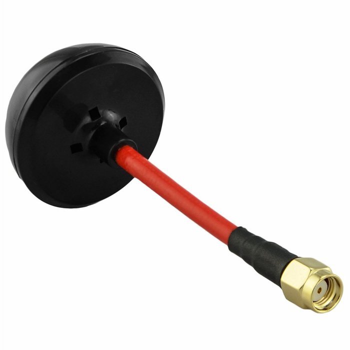YoCoo 5.8GHz Drone FPV Antenna 90 Degree Mushroom Antenna SMA for QAV250 FPV Racing Quadcopter (Straight inner... N6