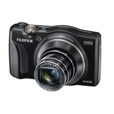 Fujifilm FinePix F770EXR 16 Megapixel 3D Panorama Compact Camera - Black (16228549)