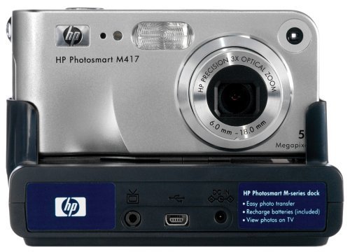 HP Photosmart M417 5.2MP Digital Camera with 3x Optical Zoom N2
