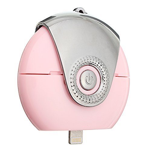 Mini Diffuser USB Luckyfine Cell Phone Beauty Mist Spray Diffuser Phone Humidifier Facial Steamer Blue-Android N7