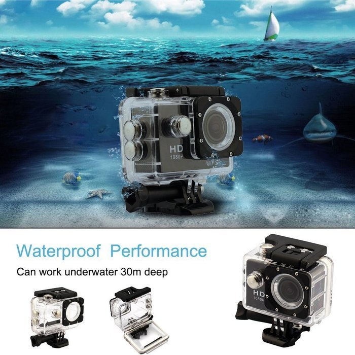 OFKP&reg; W8 1080P WIFI Sports Action Video Camera,1.5 Inch LTPS ,12MP HD, waterproof Camera for Biking Riding Racing... N15