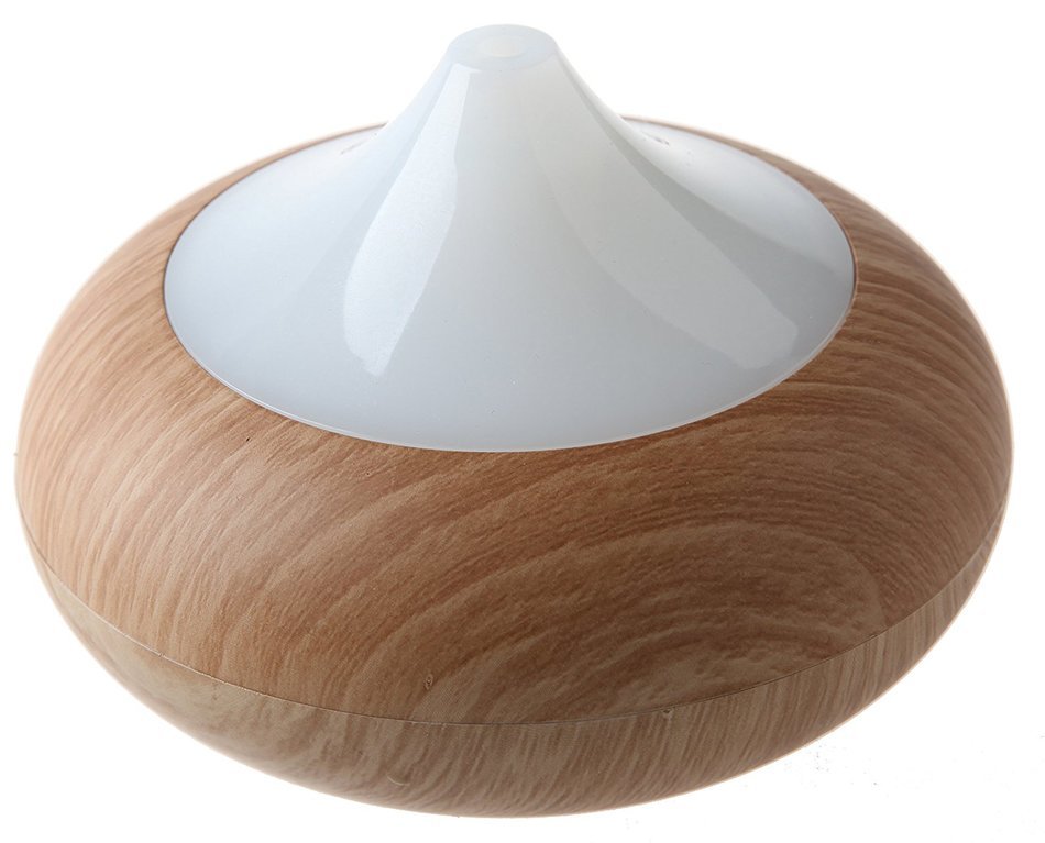 Mini Ultrasonic Humidifiers Aromatherapy Essential Oil Diffuser (100ml, light wood grain)