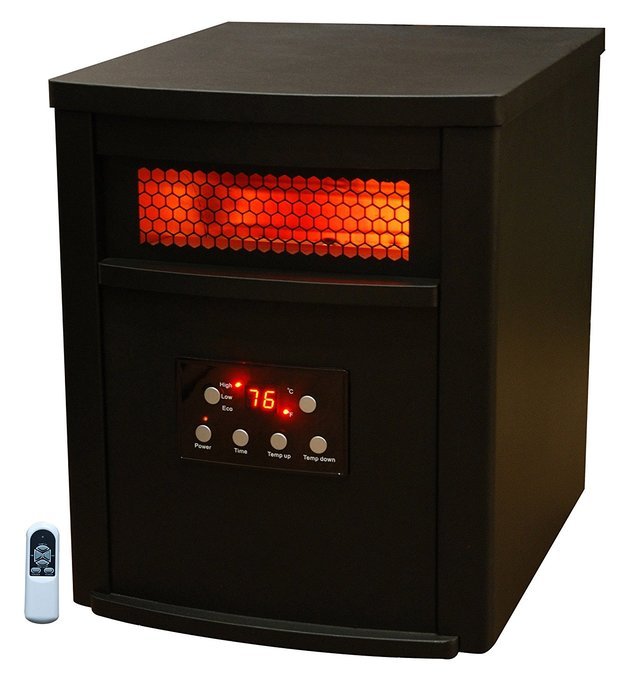 Lifesmart Products LS6DMIQHX Infrared Heater, 1500-watt