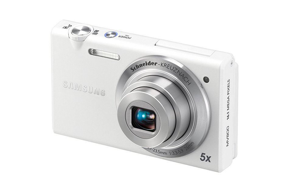 Samsung Multiview MV800 16.1MP Digital Camera with 5x Optical Zoom White N12