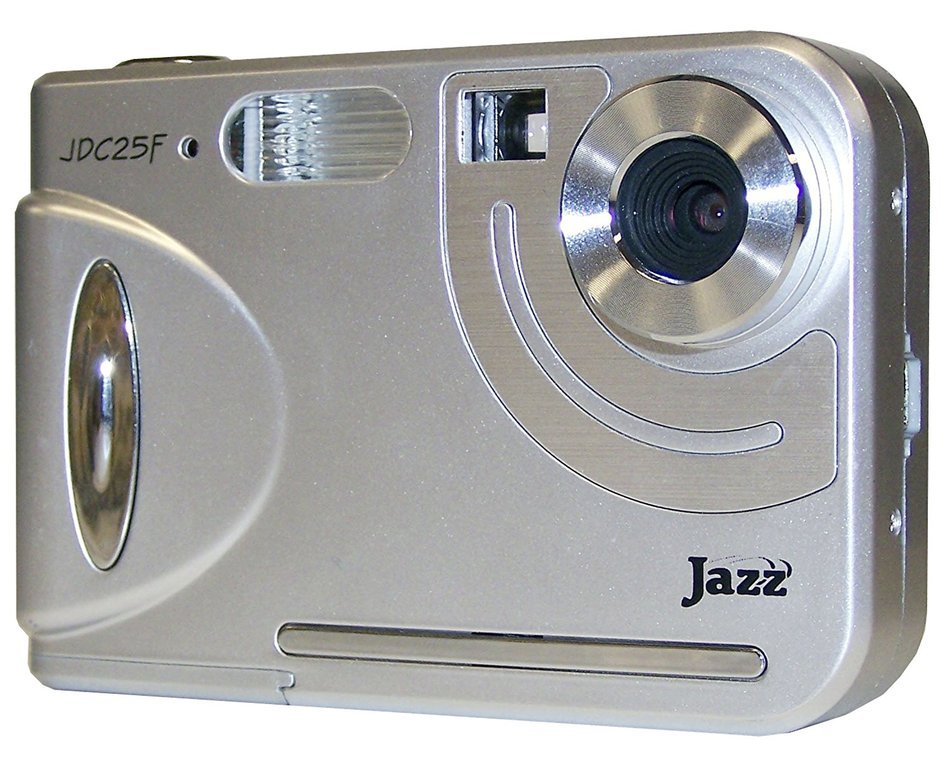 Jazz JDC25 Digital Camera with Flash (Silver) N2