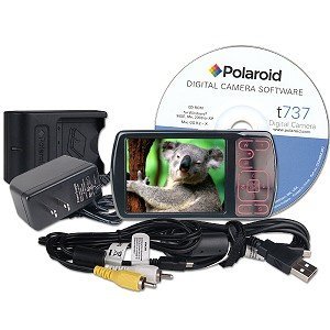 Polaroid T737 7MP 3x Optical/4x Digital Zoom Camera (Black) N3