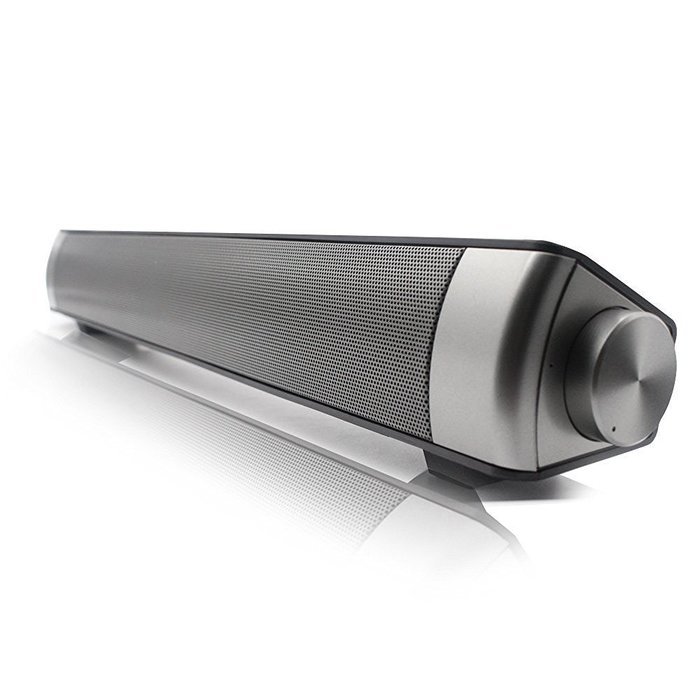 Lononvie Household TV Speaker,Wireless Bluetooth Soundbar(15.7in),10W with Subwoofer,Dual Drivers,Hands-free Calls... N3
