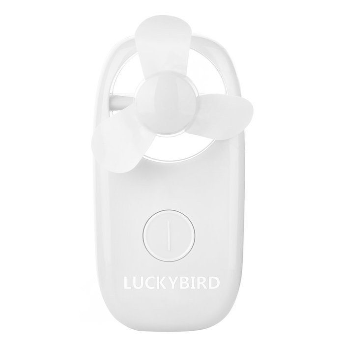 Luckybird Hand Held Fan -Safe for Kids, Battery Operated Mini Air Fan - Perfect for Home, Outdoors, or Travel... N2